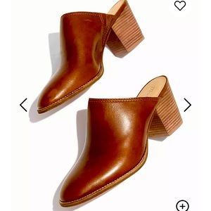 Madewell Harper Mule in Saddle
